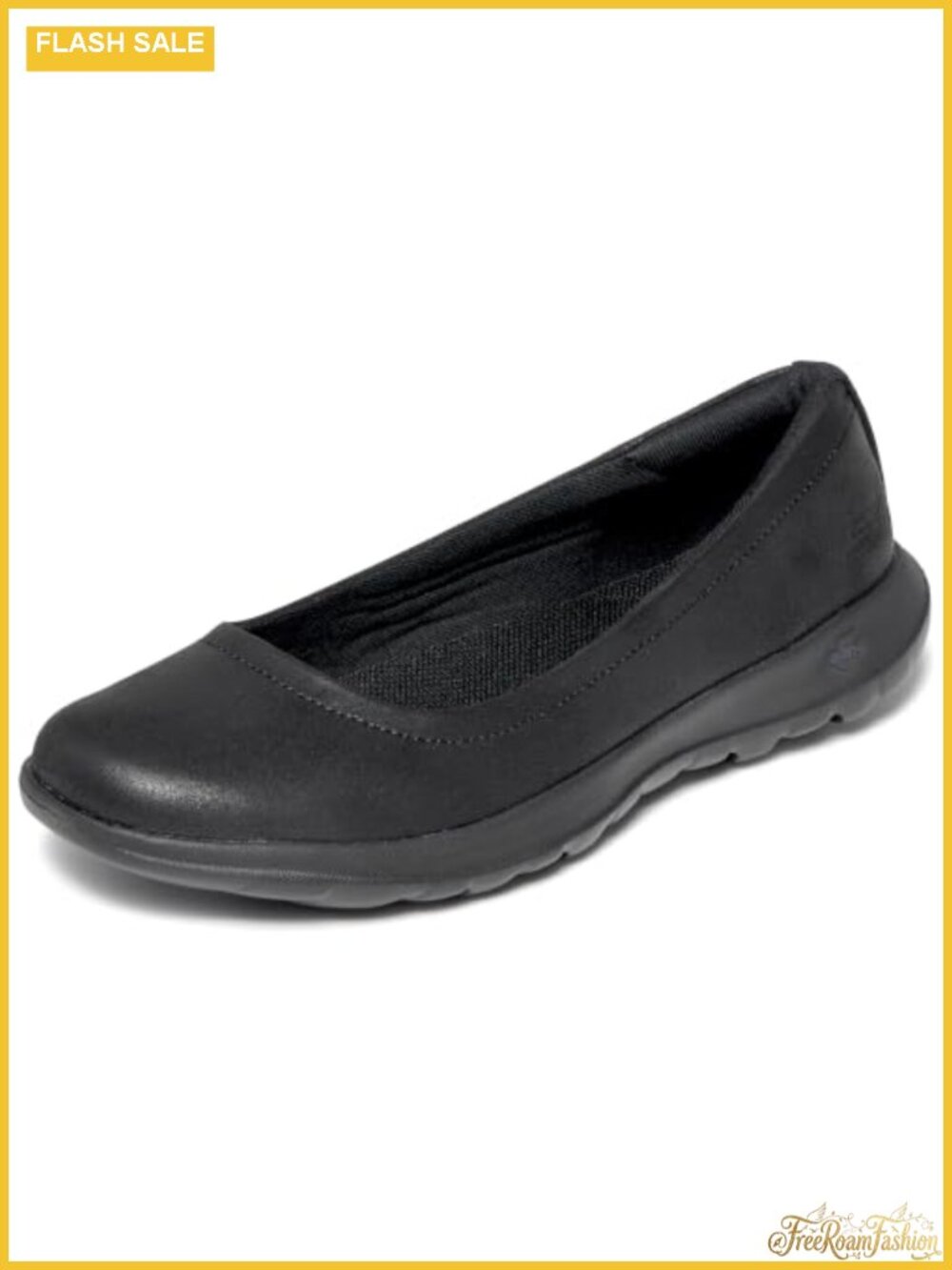 Skechers GO Walk Lite Flat Slip-On Ballet Shoes Women Cushioned Comfort